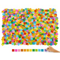 Colourful Mosaic Squares - Set of 1,000