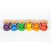 Bols et boules multicolores
