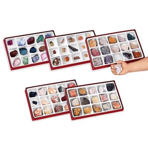Classroom Rock, Fossil & Mineral Collections - Complete Set