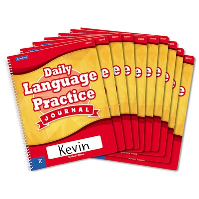 Daily Language Practice Journal-Kindergarten-Set of 10 Daily Language Practice Journal-Kindergarten-Set of 10
