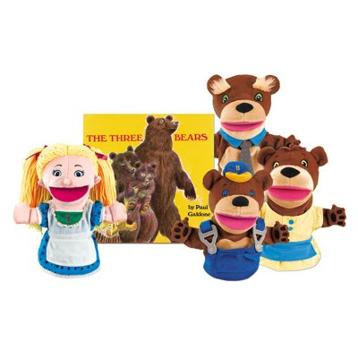 Goldilocks & The 3 Bears Storytelling Puppet