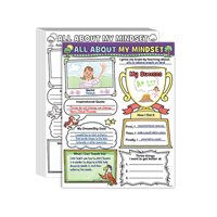 All About My Mindset Writing Posters - Set of 30