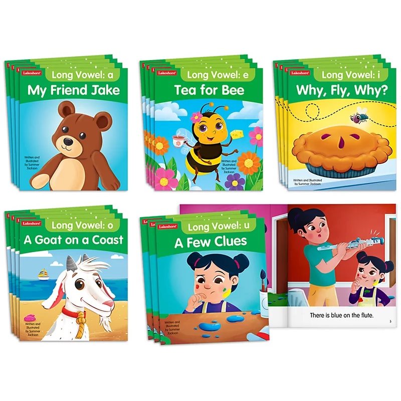 Long Vowels Skill-Building Book Set