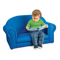 Canapé confortable pour les tout-petits Bleu