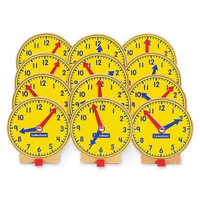 Wintergreen Student Clocks - Set of 12