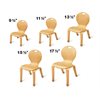 11.5" Bent Birch Stacking Chair