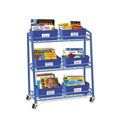 Books On Wheels Mobile Library - 6 Bins