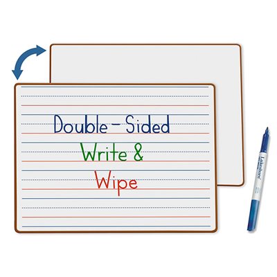Double-Sided Learn To Print Write & Wipe Board