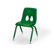 7.5" Colours of Nature Stacking Chair-Forest Green