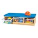 Banc de rangement en bouleau