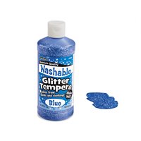 Washable Glitter Paint - Pint - Blue