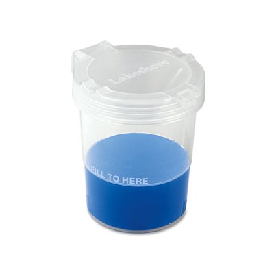 Gobelet anti-éclaboussures - Transparent