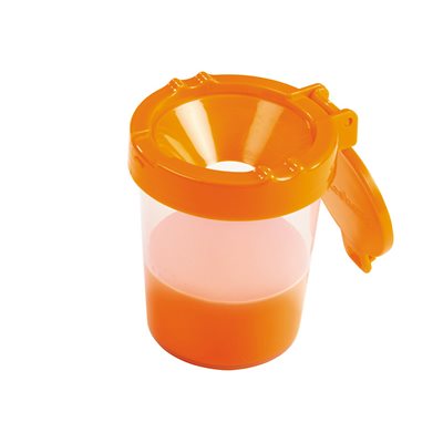 Gobelet anti-éclaboussures - Orange