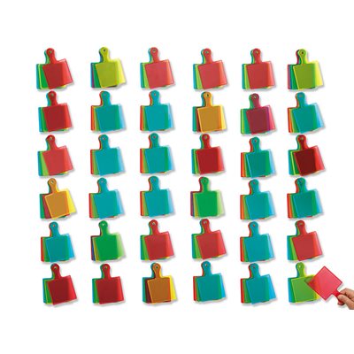 Colour Paddles - 36 Sets