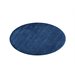 Tapis de salle de classe rond, bleu marine, 6'