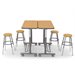 Flex-Space Standing Desk Small-Group Zone
