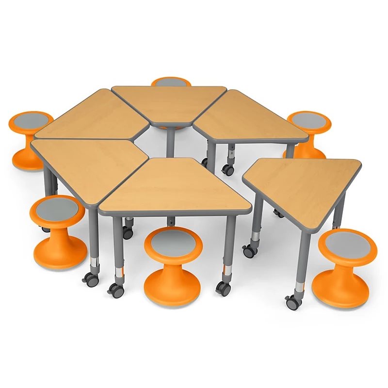 Flex-Space Wobble Chair Learning Zone - Orange