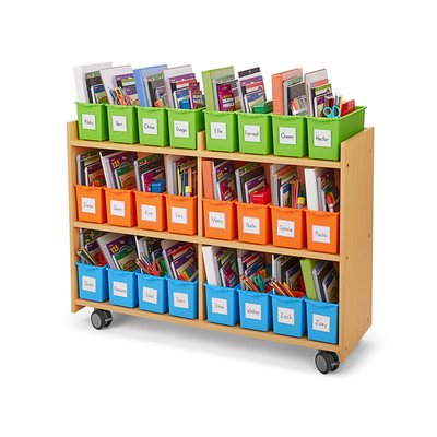 Stockage mobile Flex-Space 24 bacs Stockage mobile Flex-Space 24 bacs