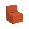 Modern Edge Modular Chair-Autumn Orange