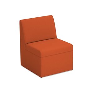Modern Edge Modular Chair-Autumn Orange