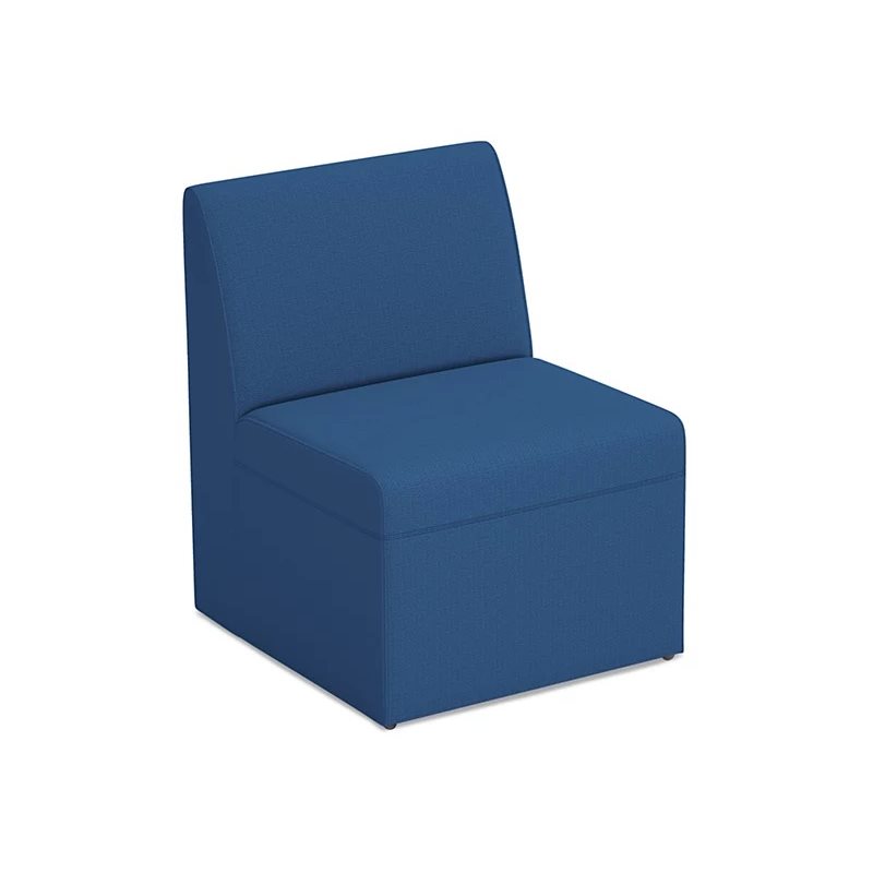 Modern Edge Modular Chair-Midnight Blue
