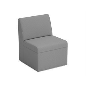 Modern Edge Modular Chair-Slate Grey