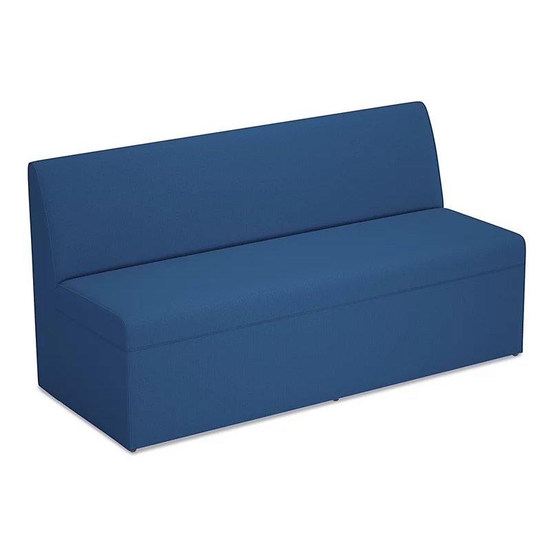 Canapé modulaire Modern Edge pour trois personnes - Bleu nuit
