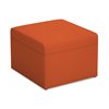 Pouf modulaire Modern Edge - Orange d'automne