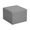 Pouf modulaire Modern Edge - Gris ardoise