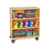 Flex-Space Mobile 3-Shelf All-Purpose Storage Unit