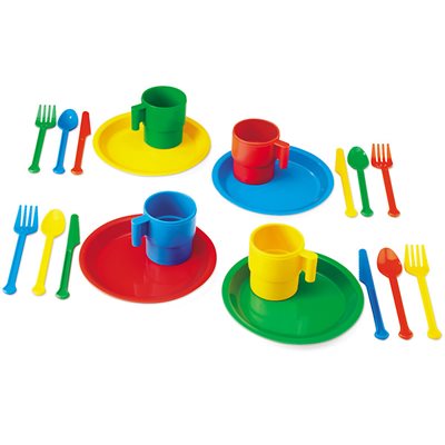 Extra Indestructible Dishes - Service for 4