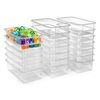 Flex-Space Clear-View Bins - Set of 20