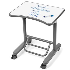 Flex-Space Write & Wipe Mobile Standing Desk