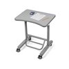 Bureau debout mobile Flex-Space - gris moderne