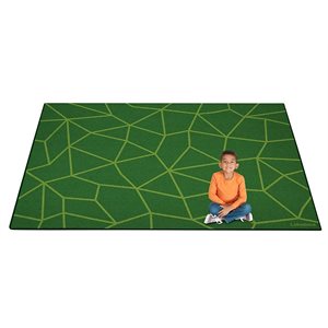 Tapis rectangulaire en mosaïque naturelle Just Like Home™ 6X9