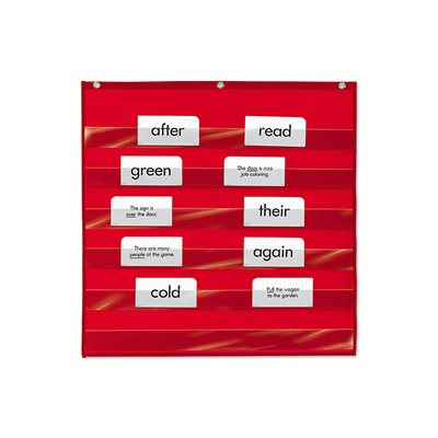 Petit tableau de poche robuste - Rouge
