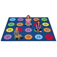 Tapis Boutons Colorés Pour 20