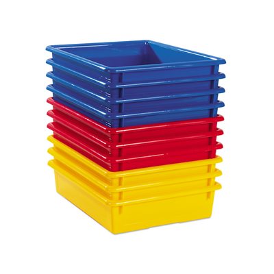 Plateaux de rangement robustes - Ensemble de 10 Plateaux de rangement robustes - Ensemble de 10