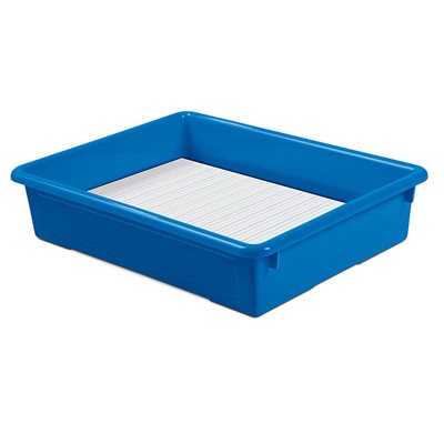 Bac à papier robuste - Bleu