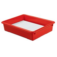 Heavy-Duty Paper Tray - Red