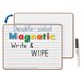 Double-Sided Magnetic Write & Wipe Board