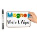 Magnetic Write & Wipe Mini Boards
