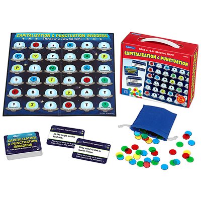 Capitalization & Punctuation Grab & Play Game - Gr. 1-2