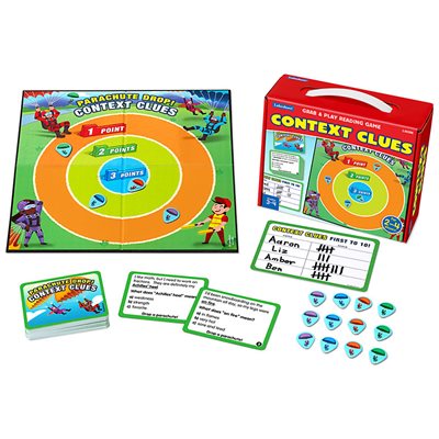 Context Clues Grab & Play Game - Gr. 3-4