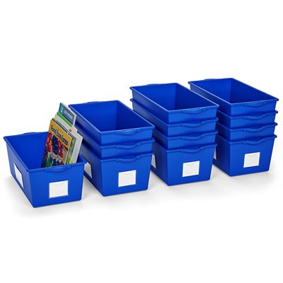 Help-Yourself Book Bins - Set of 12