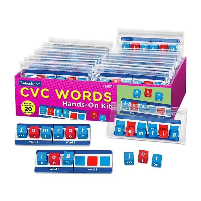 CVC Words Hands-On Teaching Kit CVC Words Hands-On Teaching Kit