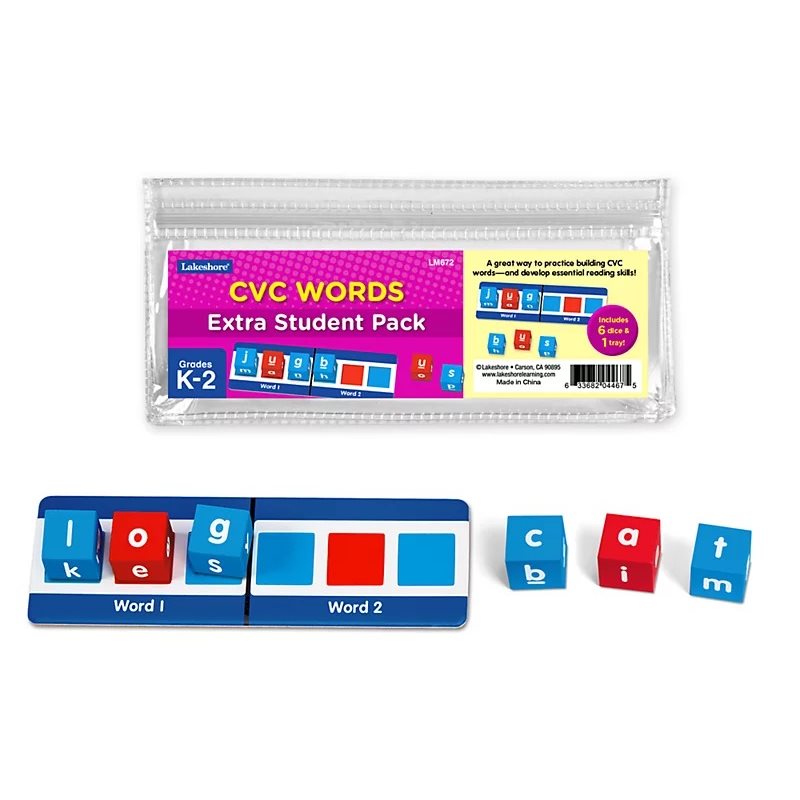 CVC Words Hands-On Student Pack CVC Words Hands-On Student Pack