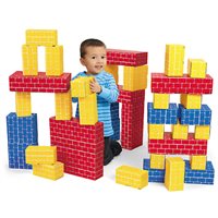 Jumbo Cardboard Blocks - Set of 40