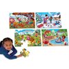 Tous les puzzles de sol des quatre saisons - lot de 4