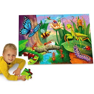 Puzzle de sol Busy Bugs